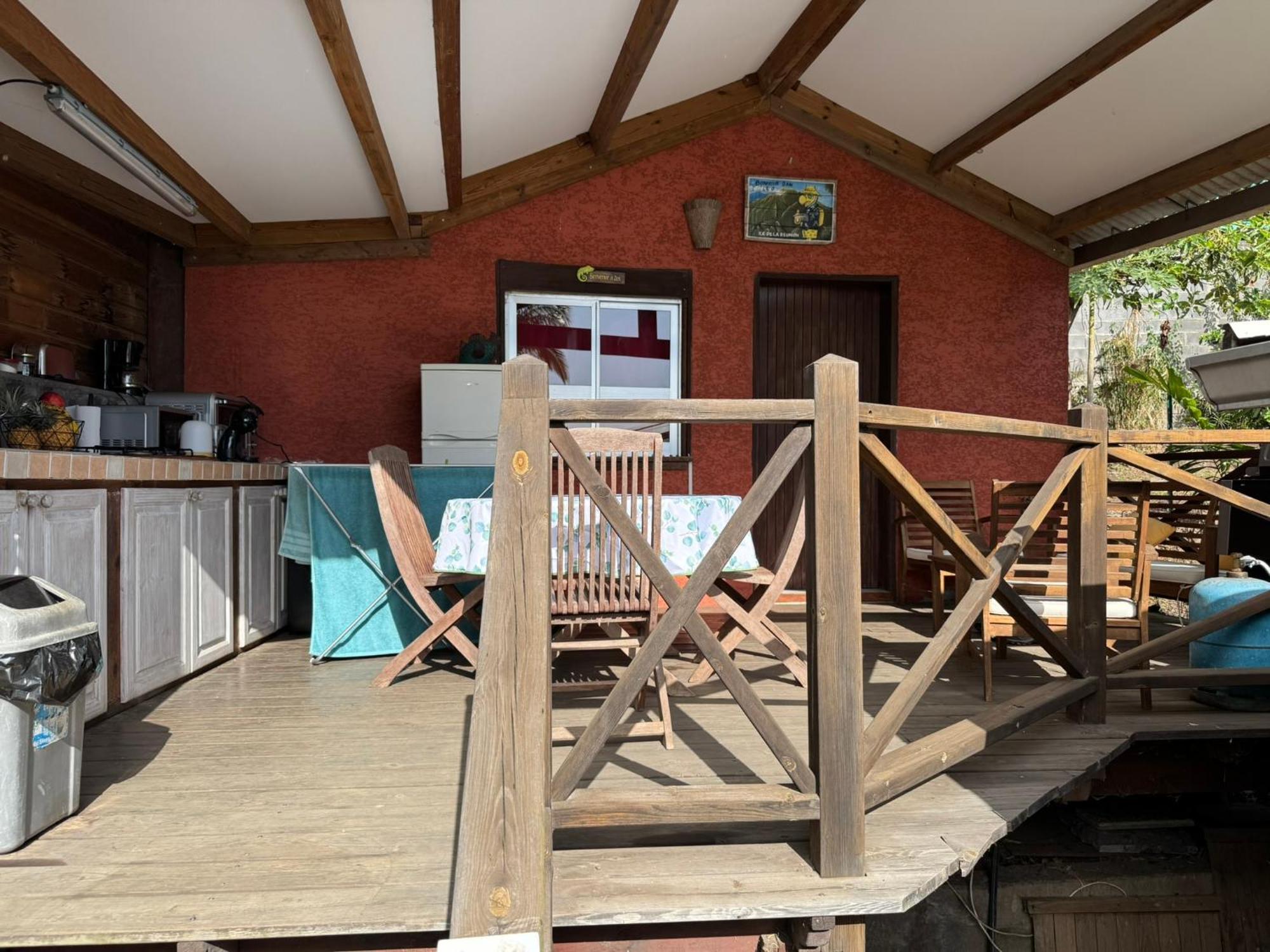 La Bananeraie Apt 35M2 Piscine Jardin Tropical Parking Prive Saint-Leu Eksteriør billede